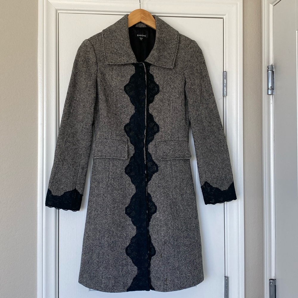 Tweed and Lace Coat